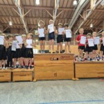 Das 2019er-Turnteam auf dem Treppchen.